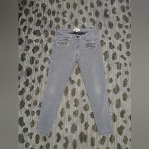 Rewind Ash Gray Jeggings Skinny Jeans sz 7